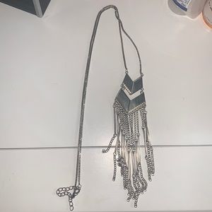 Long chain necklace